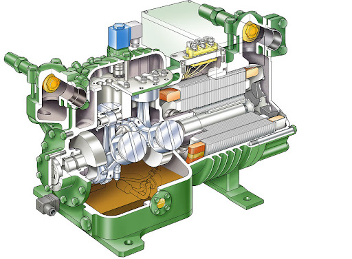 схема компрессора bitzer